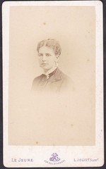Madame de Beausejour Noble Portrait Le Jeune CDV Photo 1860