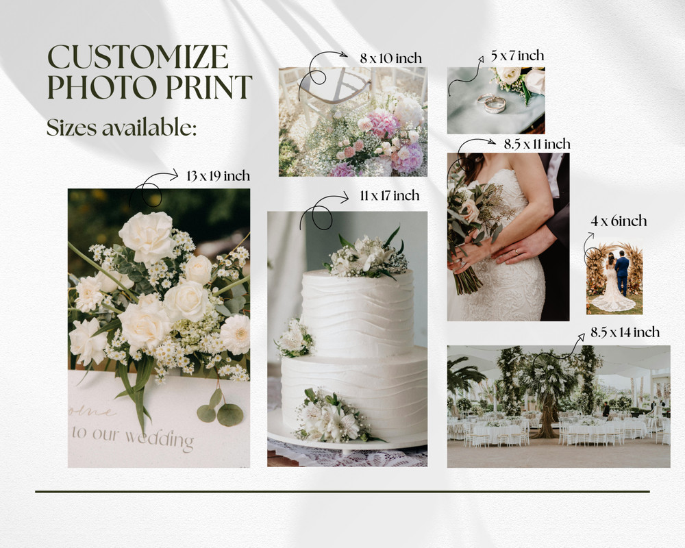 Custom Photo Art Print on Glossy Photo Paper Same-Day Shipping