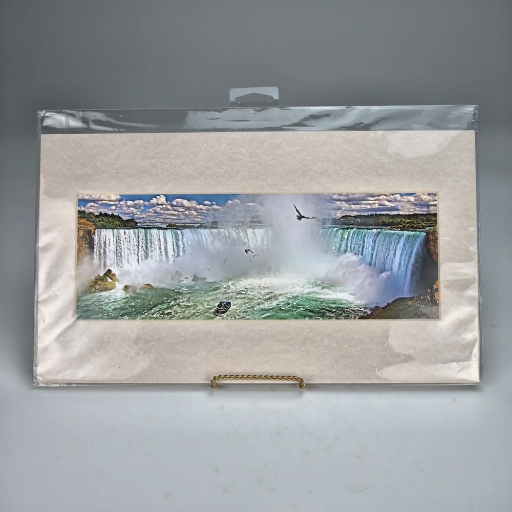 Niagara Falls Panoramic Landscape Photo Print Unframed Wall Art Decor Nature