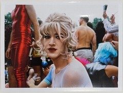 Nan Goldin, Jimmy Paulette at Wigstock NYC ’91, Pigment Print, 2025, Autographed