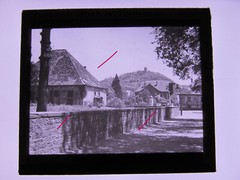 Karlsruhe Durlach Turmberg historical motif glass picture