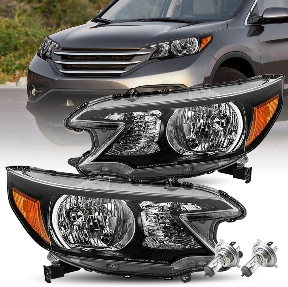 Headlight Assembly Replacement for 2012 2013 2014 Honda CR-V OE Style Headlamp H