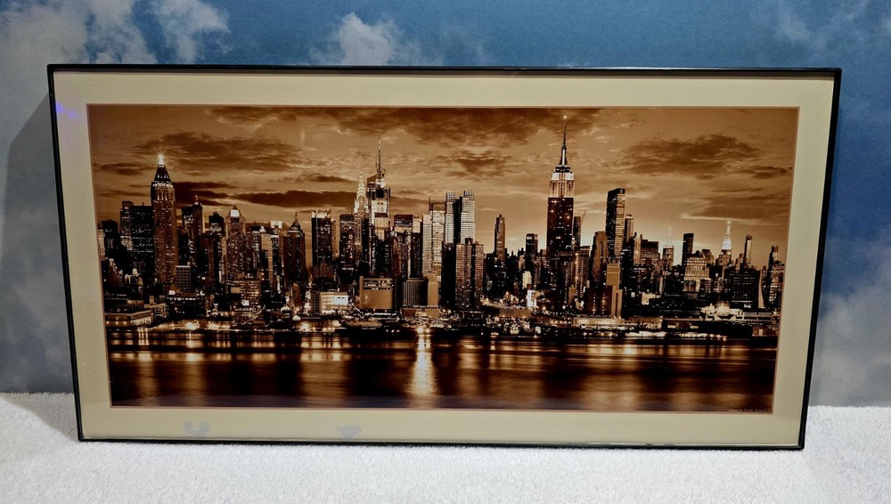 New York City Manhattan From Hoboken Jersey Photograph Vasiliy Kravets 10×20