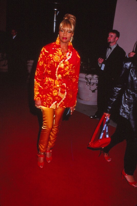 Dia Mary J. Blige Celebrity Photo Agency 1996 KB Format Photographer P16-7-3-4