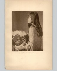 Wanamaker/Dixon «An Indian Madonna – Yuma» 1913 Photogravure The Vanishing Race