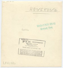 HONG KONG: Coolies, Hong Kong, 1936 by E. Rathenau / VINTAGE / STAMPED
