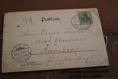 Great old photocard – two women – Remscheid 1902