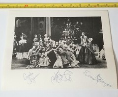 JOFFREY BALLET SIGNED 8×10 PRESS PHOTO BEATRIZ RODRIGUEZ DANCE THE NUTCRACKER