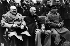 New World War II Photo: Winston Churchill, FDR & Joseph Stalin, Yalta – 6 Sizes!