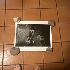 Fine Art Photograph Silver Gelatin Print Janine Gordon Signed 20×24″ B/W Gangs