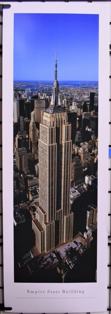 Empire State Building, New York NY – Unframed, Blakeway Panorama Print