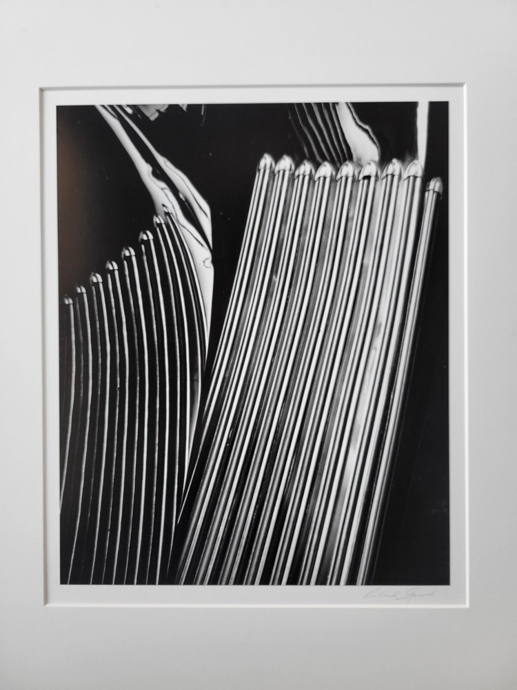 Richard Garrod, silver gelatin, black and white photograph, Running Board