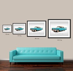 Classic Cars – 1957 Chevy Bel Air – Print