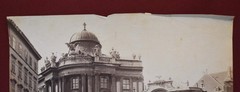 2 Vintage Photographs of Vienna, Austria, Incl. One Focused on Wien Burgtheater
