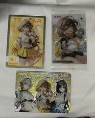 NIKKE Anis T.T. STAR Merchandise Set Clear File Acrylic Stand Star Cards
