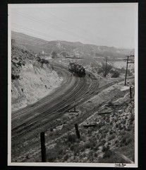 UNION PACIFIC 9000 Locomotive 8×10 Photograph Vtg 50s OOAK Railway Railroad