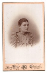 Photograph Hugo Graf, Schedewitz, Hauptstr. 71, Photographer’s Monogram, Child
