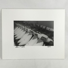 Black & White Photo Scooters Transportation Key West FL Signed Art Photography