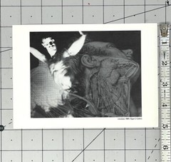 Robert Flynt (b. 1956) Art Announcement Card 1990 – Submergings – 5” X 7”