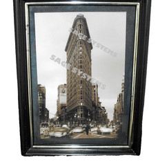 Antique Photo of New York’s Iconic Landmark Flat Iron Building