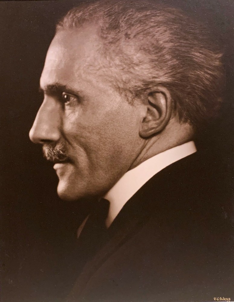 VINCENZO LAVIOSA 20th c. Italian ORIGINAL 1926 PHOTOGRAPH Arturo Toscanini