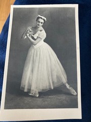CP PHOTO GALINA OULANOVA Russian KIROV 1962 GISELLE