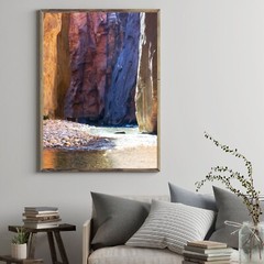 The Narrows Photography Zion National Park Zion Canyon Wall Art Printed Photo