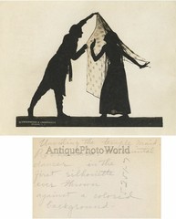 Olive Craddock Roshanara silhouette dancer antique art photo