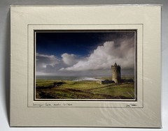 Ireland Art Photograph Prints Signed Matted Doonagore Sean Tomkins Lot Of 2