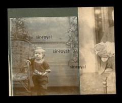 Postmortem Baby Christopher 1912 – Death Mourning Body Layout – Photo 12x10cm