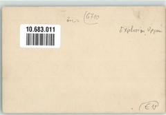 10683011 – 6700 Oppau place handwritten explosion Ludwigshafen on the Rhine