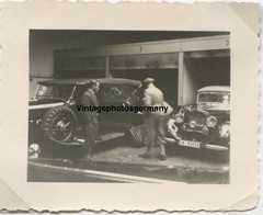 Z6572 Photo 1930s Car Workshop Passenger Car Sedan Cabriolet Coupe Mercedes Benz