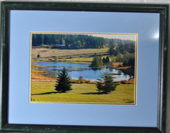 Framed & Matted Photograph by Susan Slapin WA. USA Aluminum Metal Print Signed