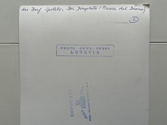 Orig Barite Photo 30x20cm Circa 1958 Composer Gian Carlo Menotti in Spoleto 3