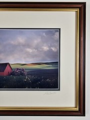 ART – Original Signed John Clement 35mm Photograph 16×13 Framed Modern Landscape