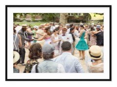 «THE ROARING 20s» MIXED MEDIA FINE ART, THE RILEY COLLECTION, ARCHIVAL FRAMED