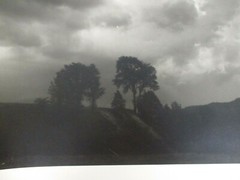 L. WHITNEY STANDISH PHOTOGRAPH NEW ENGLAND HILLSIDE & APPROACHING STORM ORIGINAL