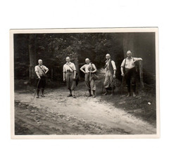 13168- Photo * Men * Hiking * 1938