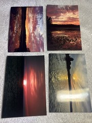 105 Nature Art Photographs 6×4” & 5.25 x4” Vibrant Colorful & 4 Post Cards