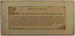 Lebanon Baalbek Ruins Photo Francis Frith Stereo Vintage Album c1858