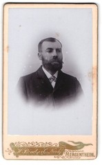 Photograph H. Bindseil’s Nachf., Mergentheim, portrait of a gentleman