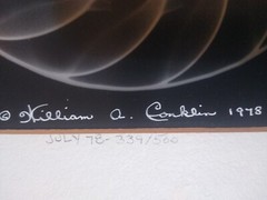 William A. Conklin X-Ray & Color Photo Diptych Chambered Nautilus