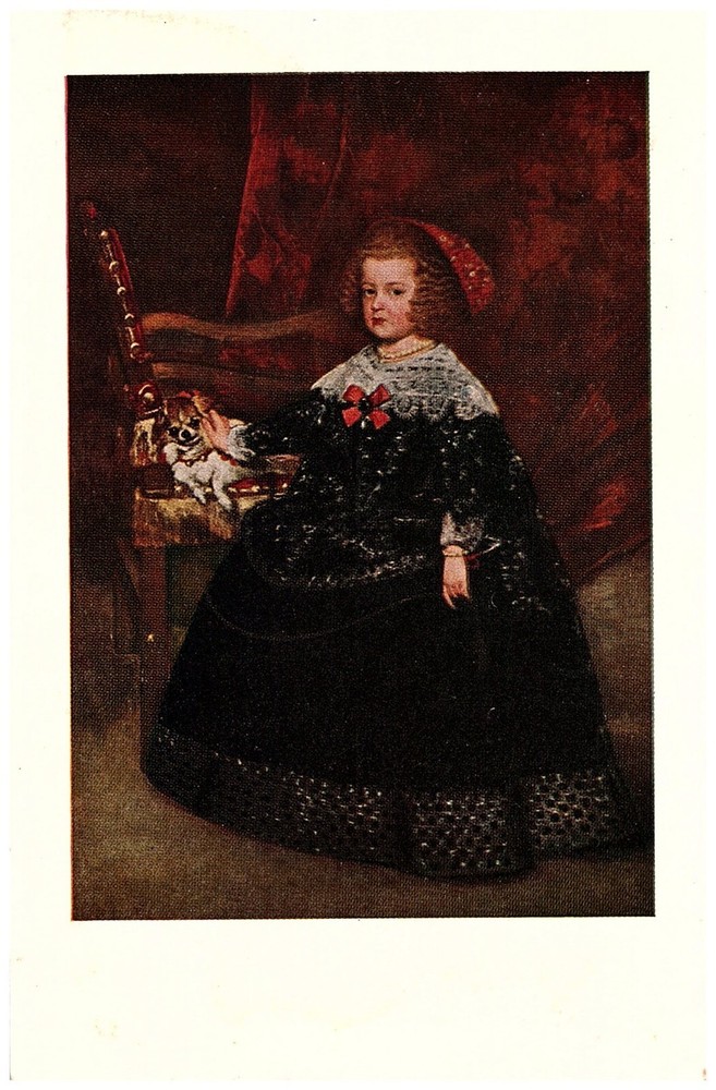 Exhibition Card María Teresa Infanta of Spain Juan Bautista Martínez del Mazo