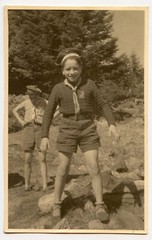 Scout Scouting Boys Gypsy Camp – Bundle 8 Photos Antique On. 1950