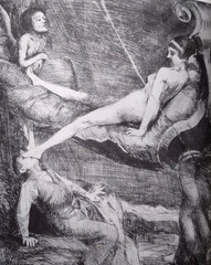 Bruno Schulz, Femdom and Foot Fetishism, THE DRAWINGS OF BRUNO SCHULZ, 1990
