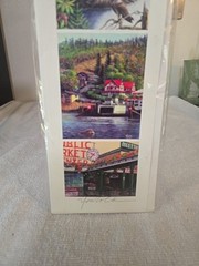 SIGNED PRINT OF THE PUBLIC MARKET IN SEATTLE WASHINGTON–ED NEWBOLD