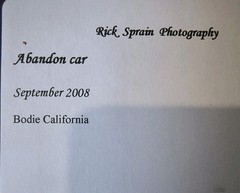 Original Photography Art Abandoned Car & Old Delivery Truck 8″x10″