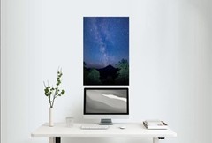 Chasing the Milky Way – Chimney Tops GSMNP 16×20 Canvas. Signed