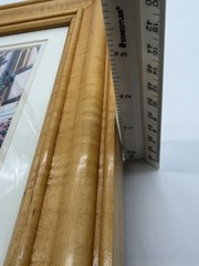 Scanlan Photo In Wood Matted Framed «Steps in Time» in Alsace, France