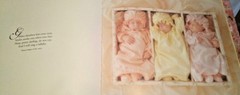 Vintage Anne Geddes Hardcover Baby Photos Book LITTLE THOUGHTS WITH LOVE 1998